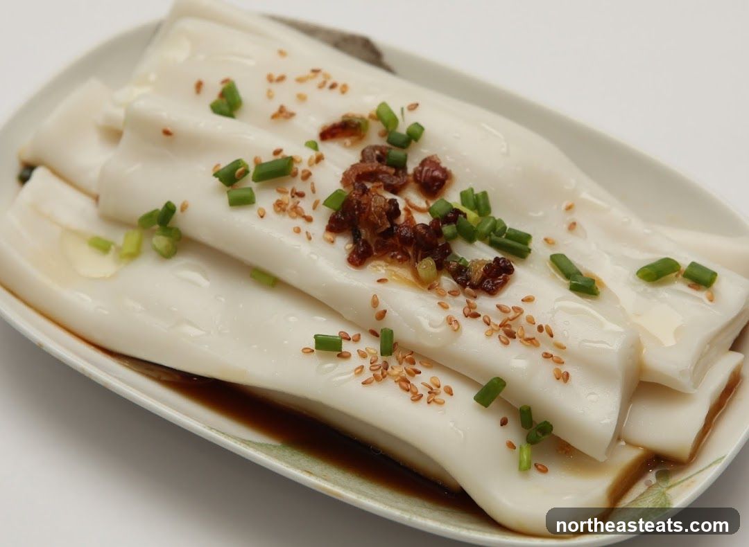 Rice Noodle Rolls