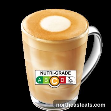 Coffee with Nutri-Grade label