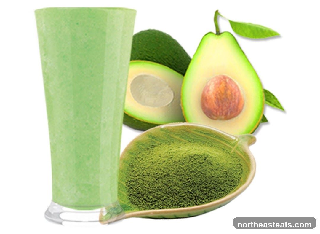 Avocado Smoothie Ingredients