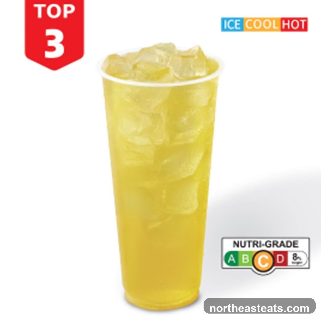 Yellow Drink with Ice