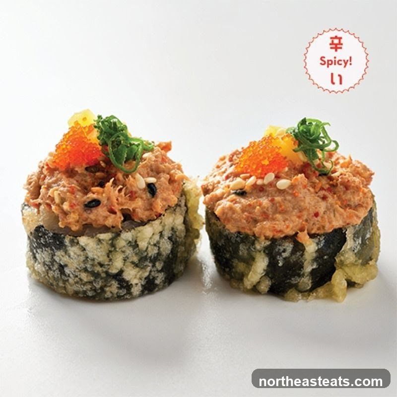 Spicy Tuna Sushi Rolls