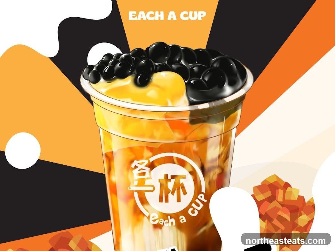 Bubble Tea Advertisement