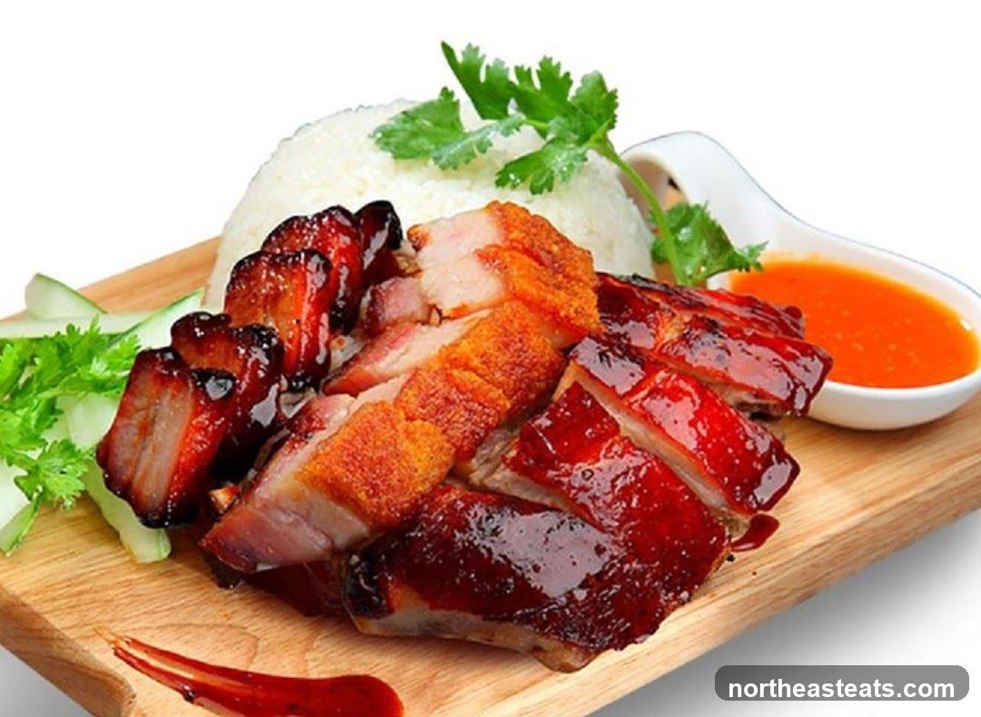 Roast Pork and Char Siu Rice