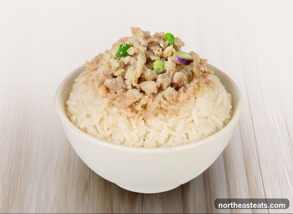 Minced Pork with Rice