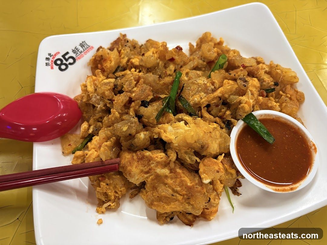 Fried Oyster Omelet