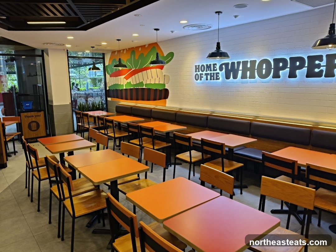 Burger Restaurant Interior