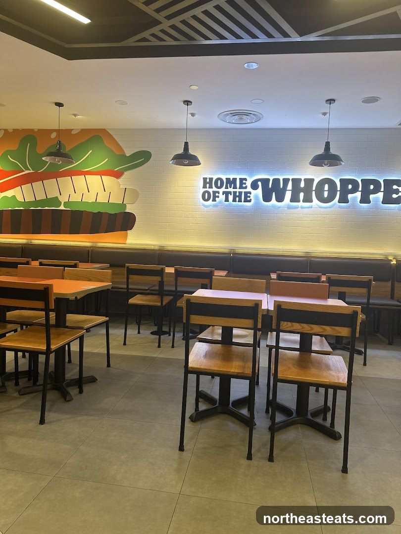 Burger Restaurant Interior