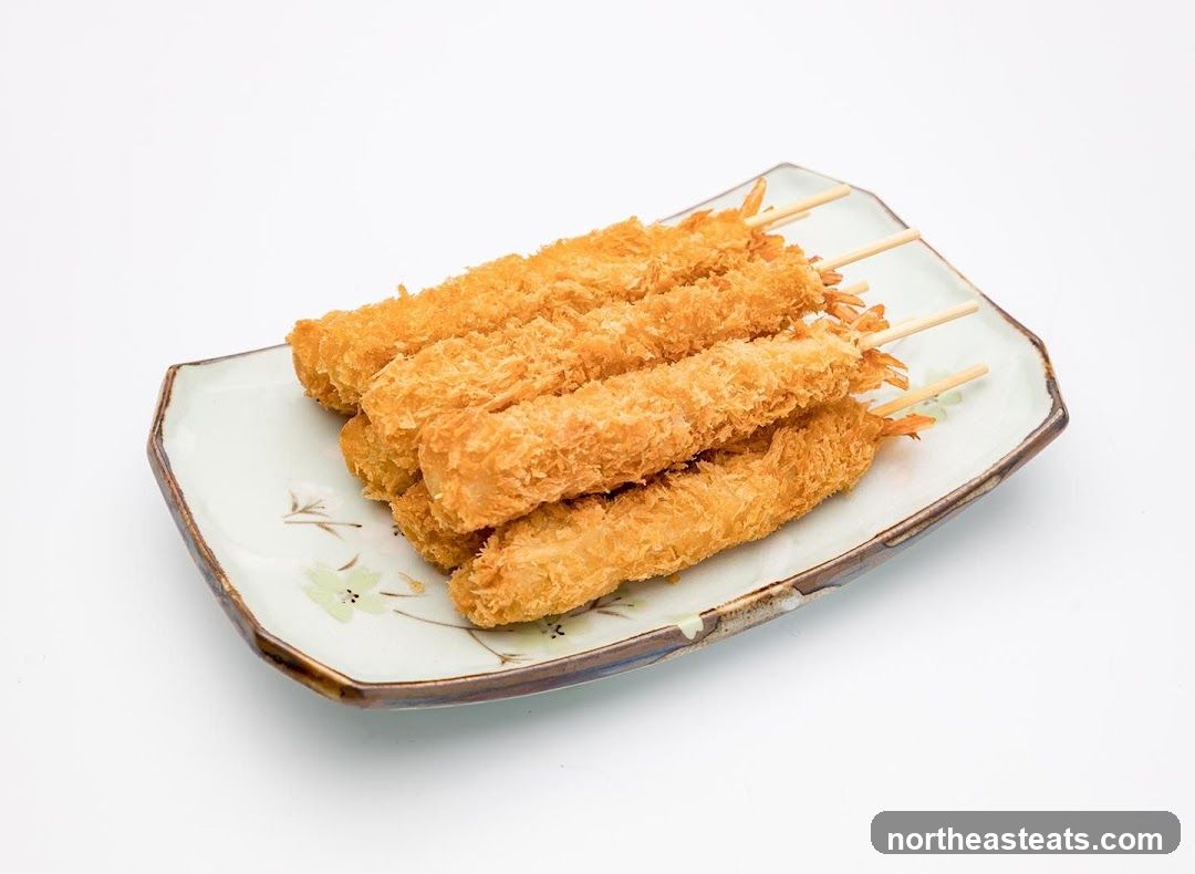 Fried Shrimp Skewers
