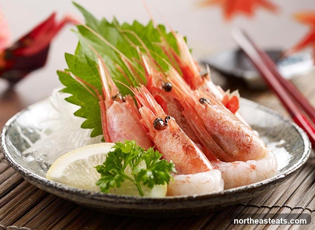 Sashimi Shrimp