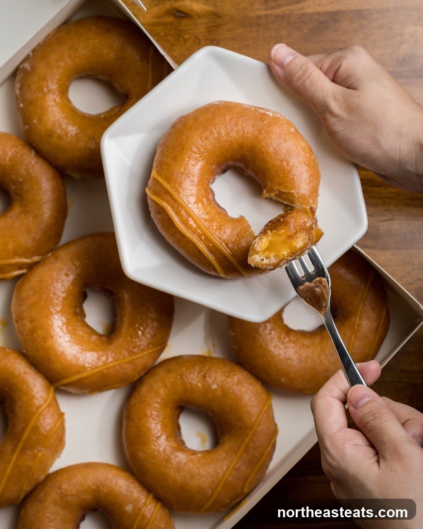 Caramel Glazed Donuts
