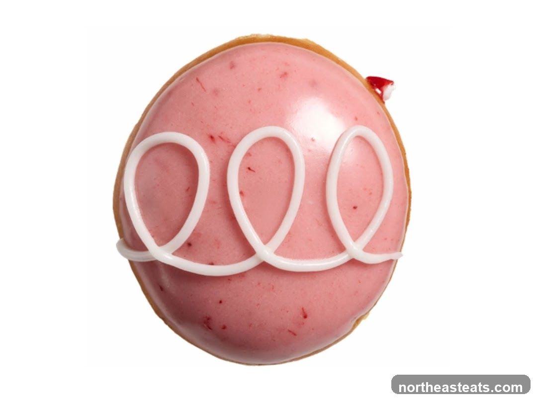 Strawberry Iced Donut