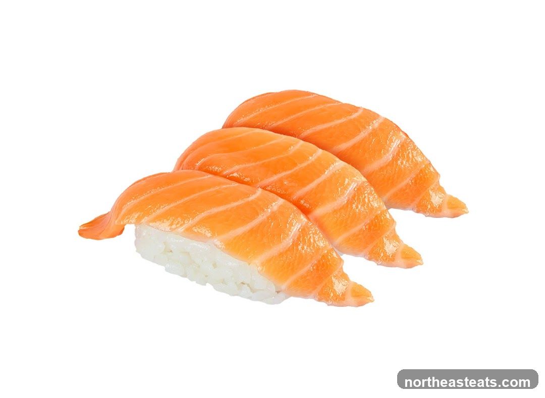 Salmon Nigiri Sushi