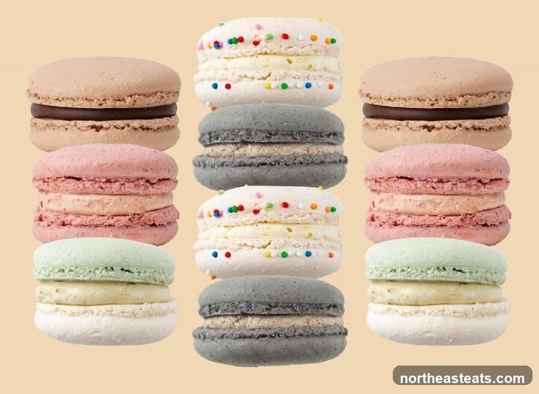 Assortment of Macarons