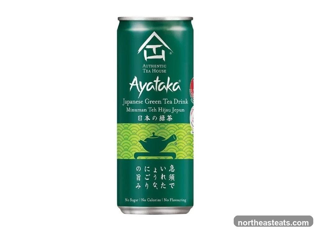 Ayataka Japanese Green Tea Drink Can