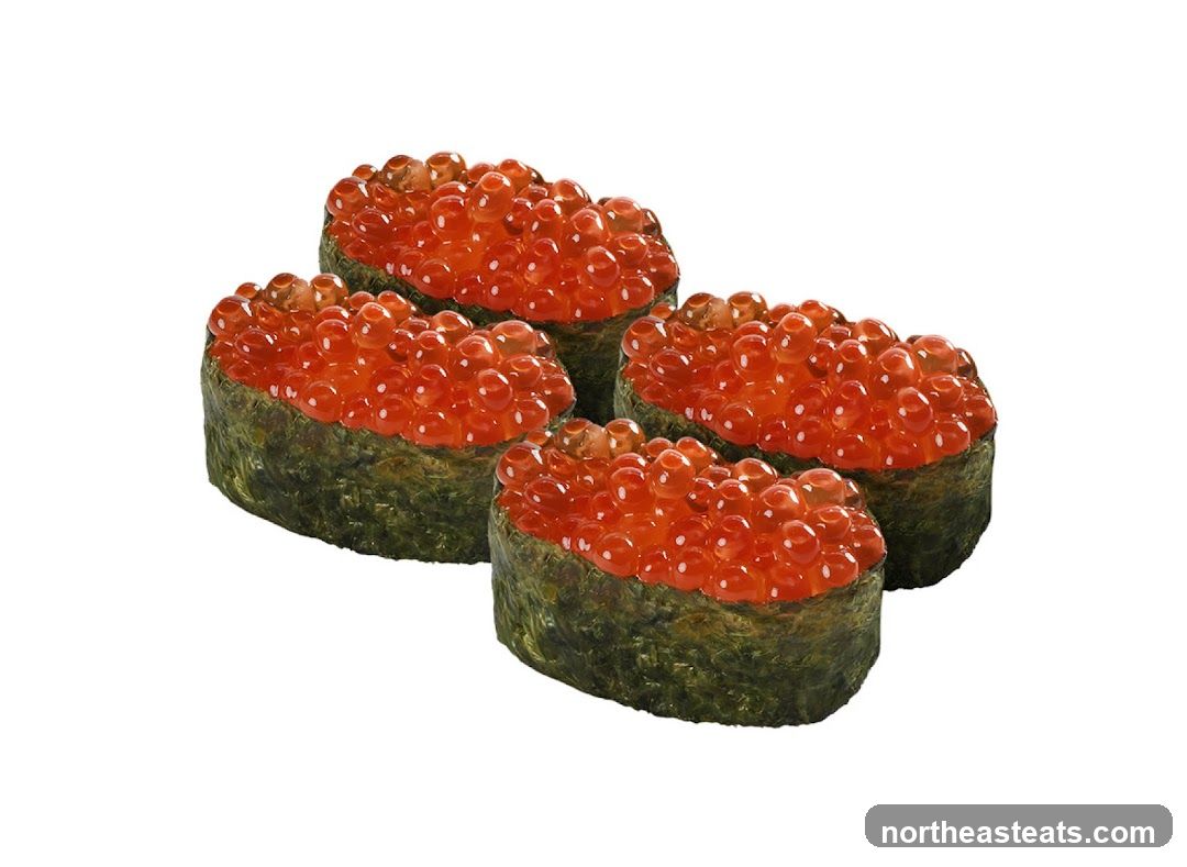 Ikura Gunkan Maki Sushi