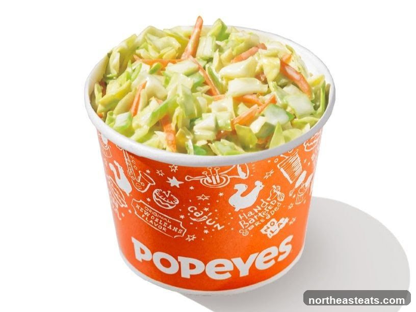 Popeyes Coleslaw