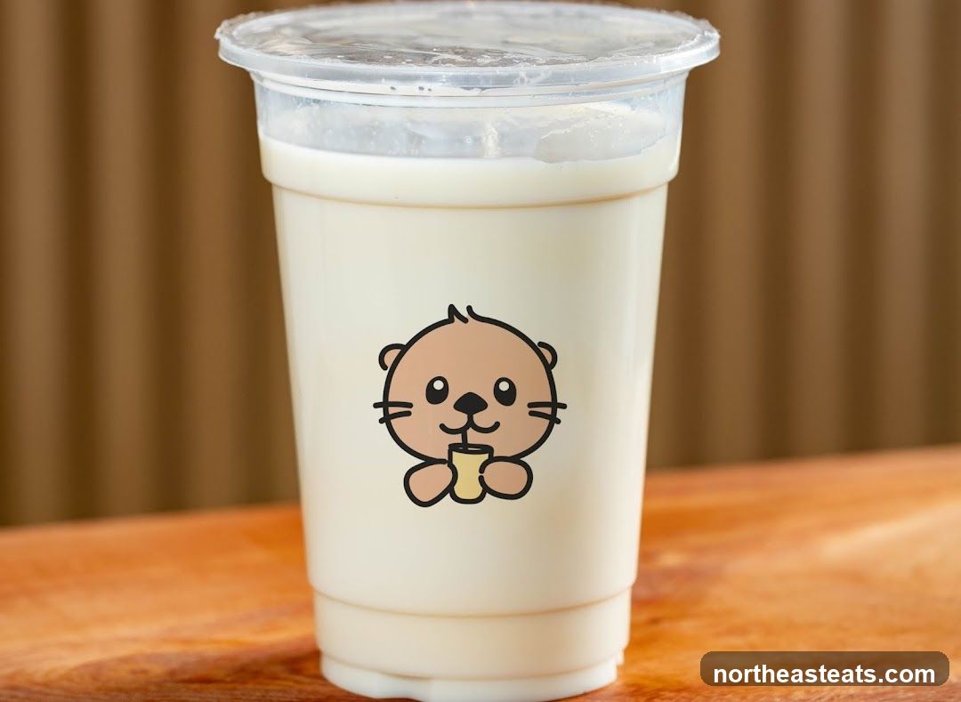 Beverage with Otter Logo