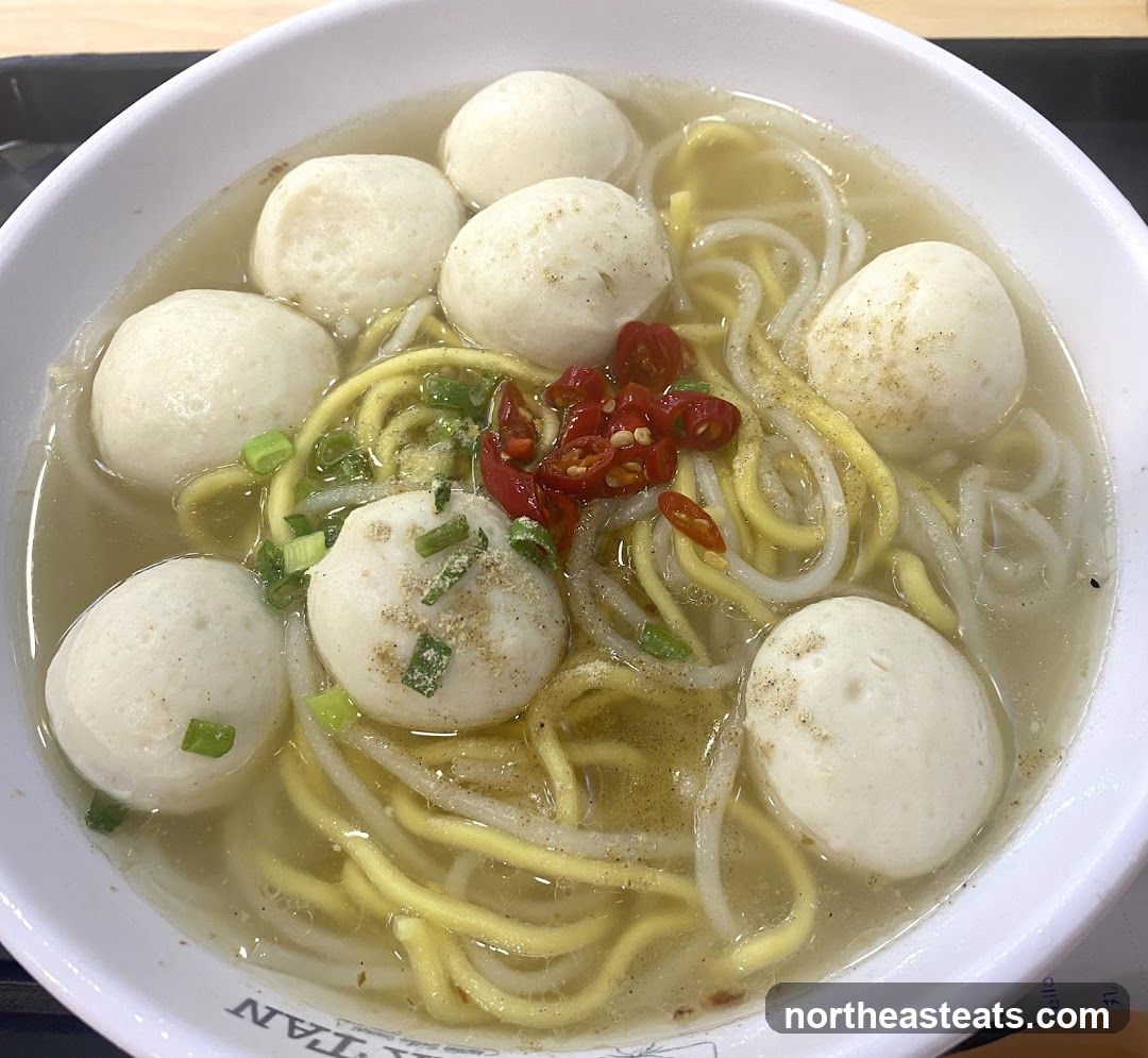 Fish Ball Noodles