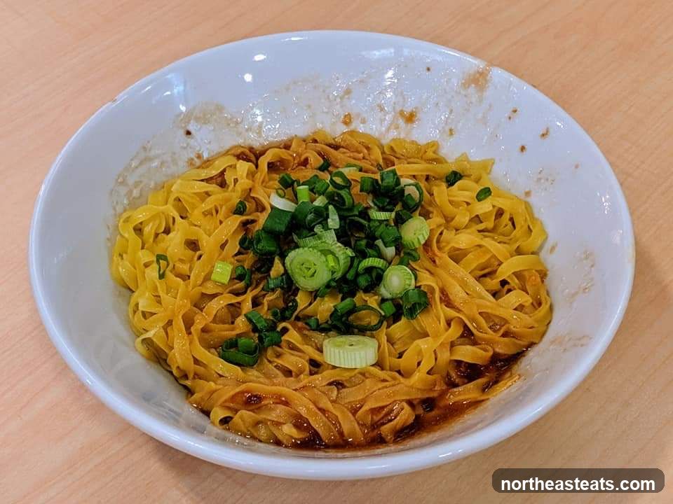 Noodles with Green Onions