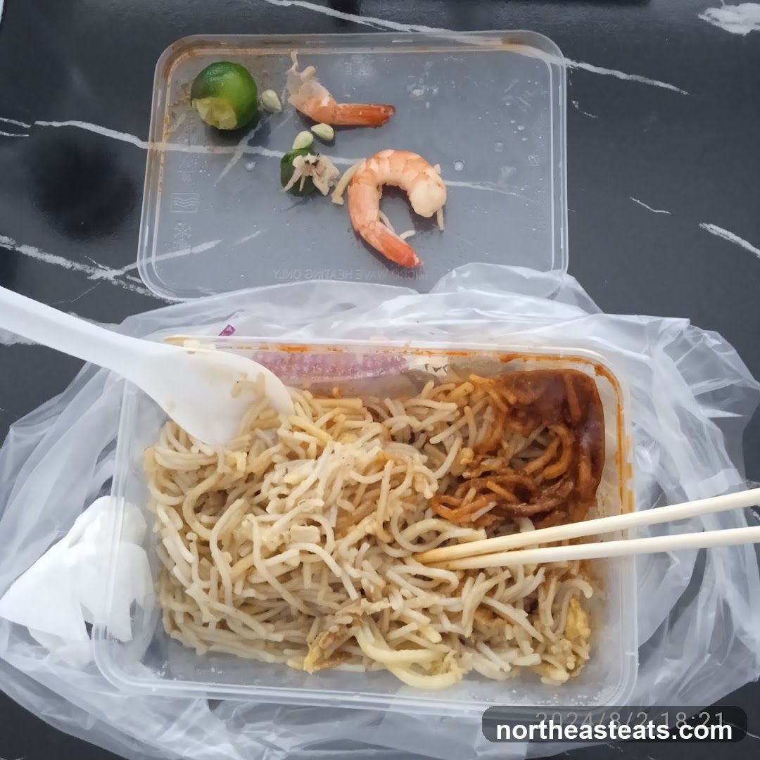 Noodles with Shrimp and Lime