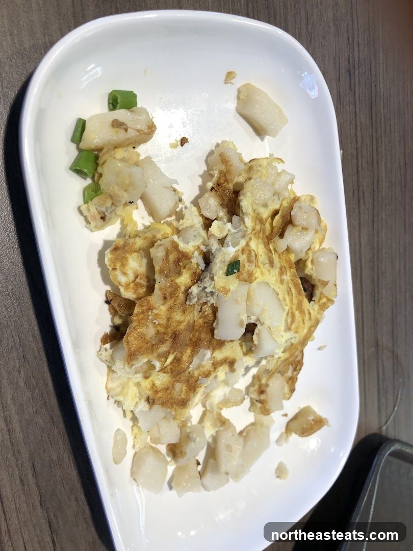 Fried Turnip Cake with Egg