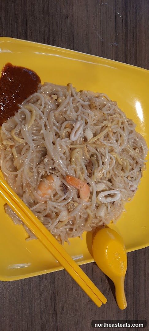 Noodles with Shrimp and Squid