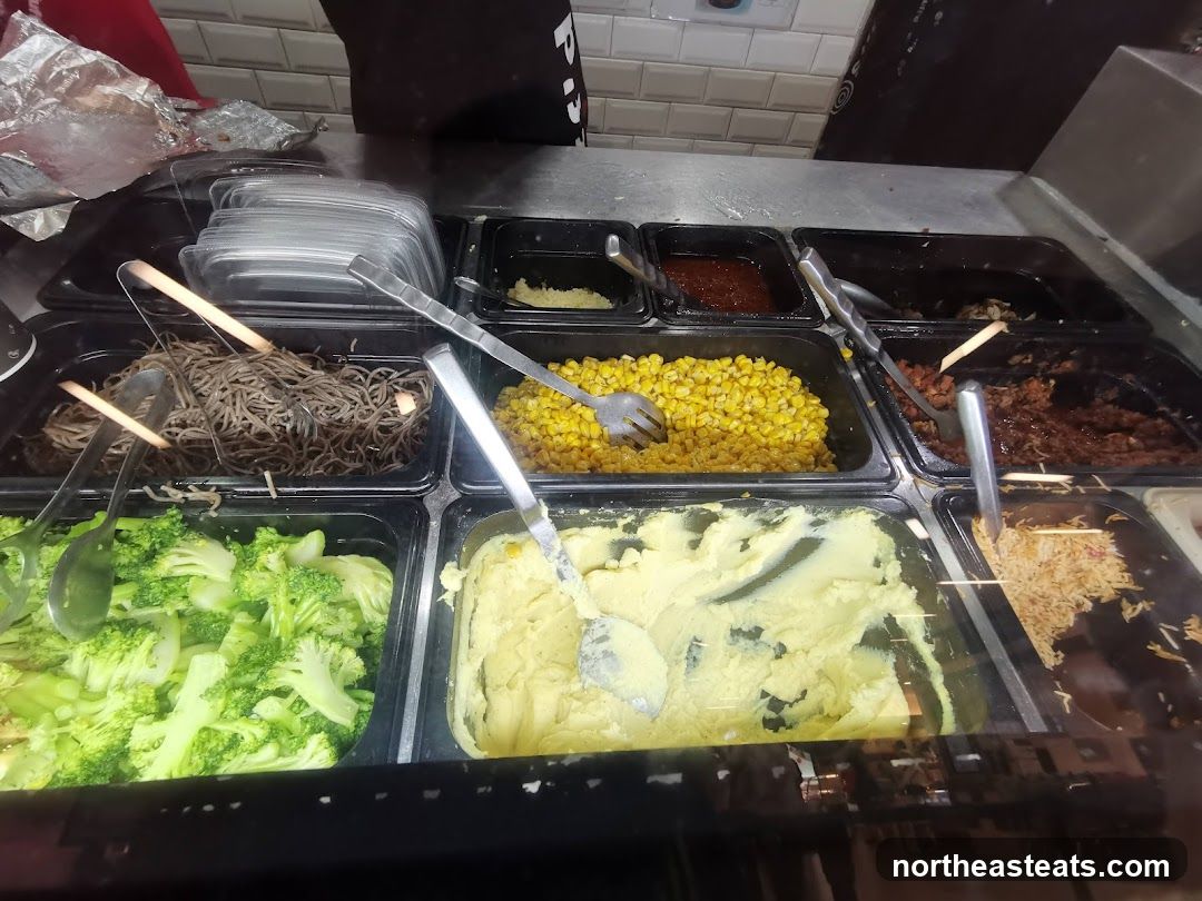Food Buffet Display
