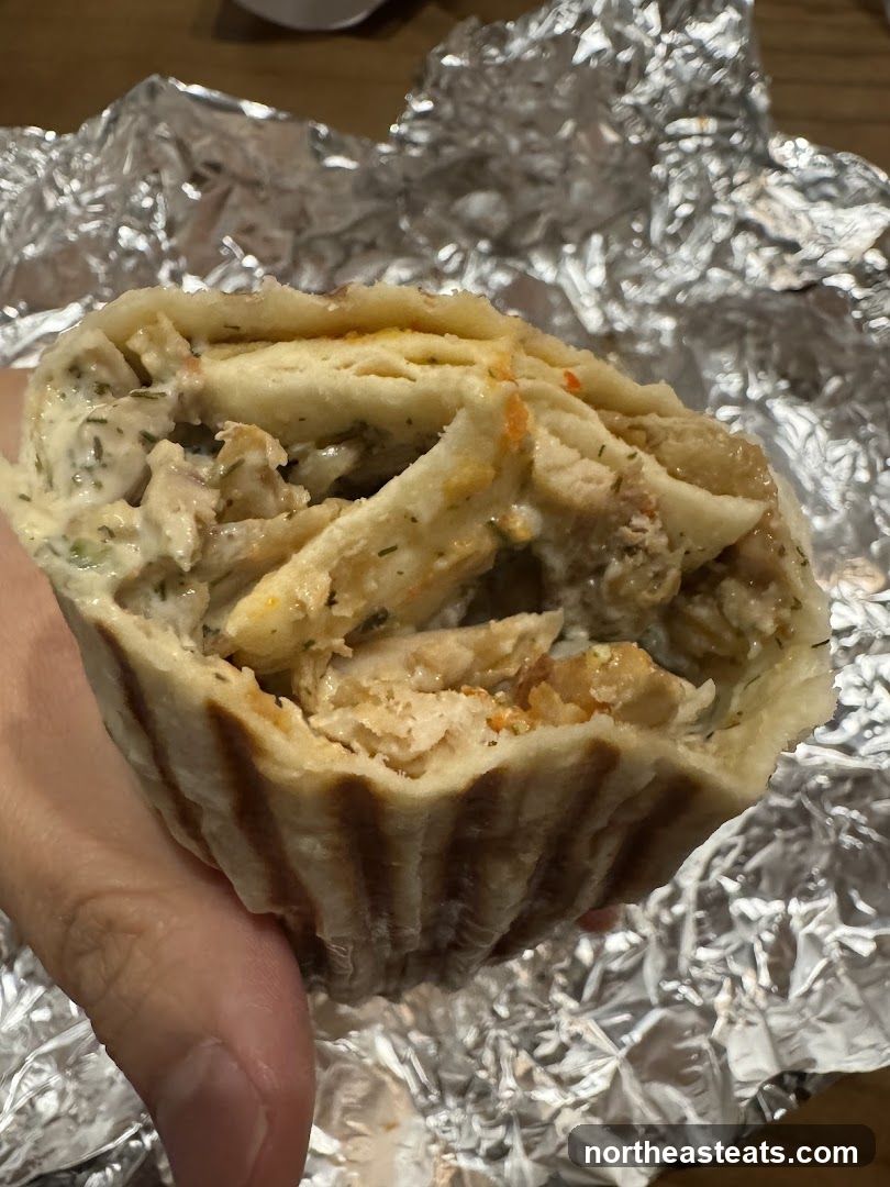 Chicken Shawarma Wrap