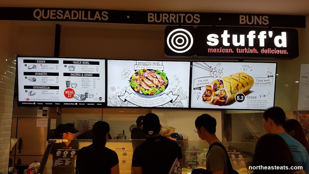 Stuff'd Menu Board
