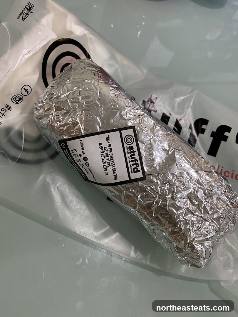 Food item in packaging