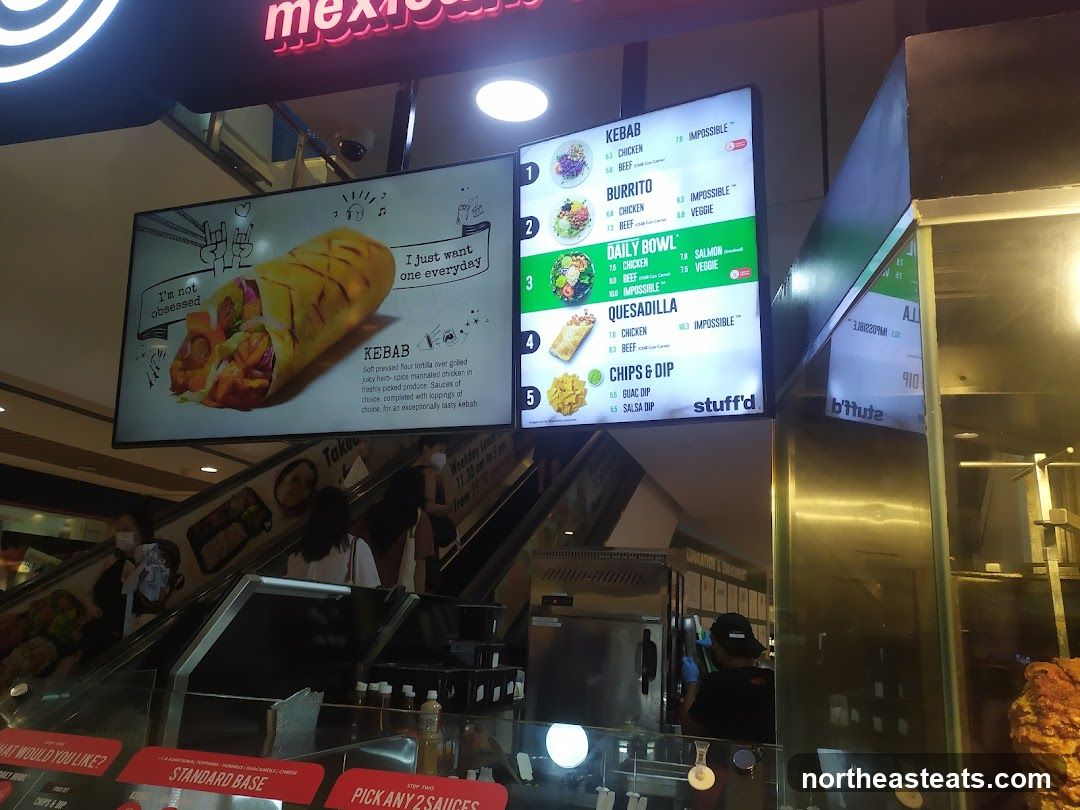 Restaurant Menu and Kebab Advertisement