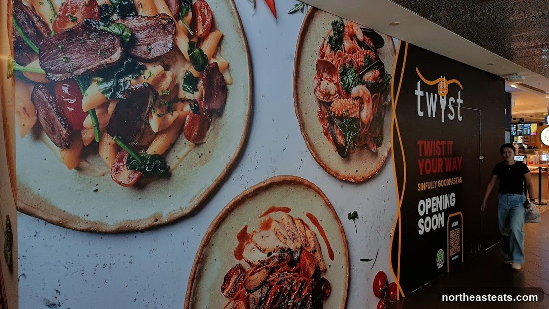 Twyst Pasta Restaurant Advertisement