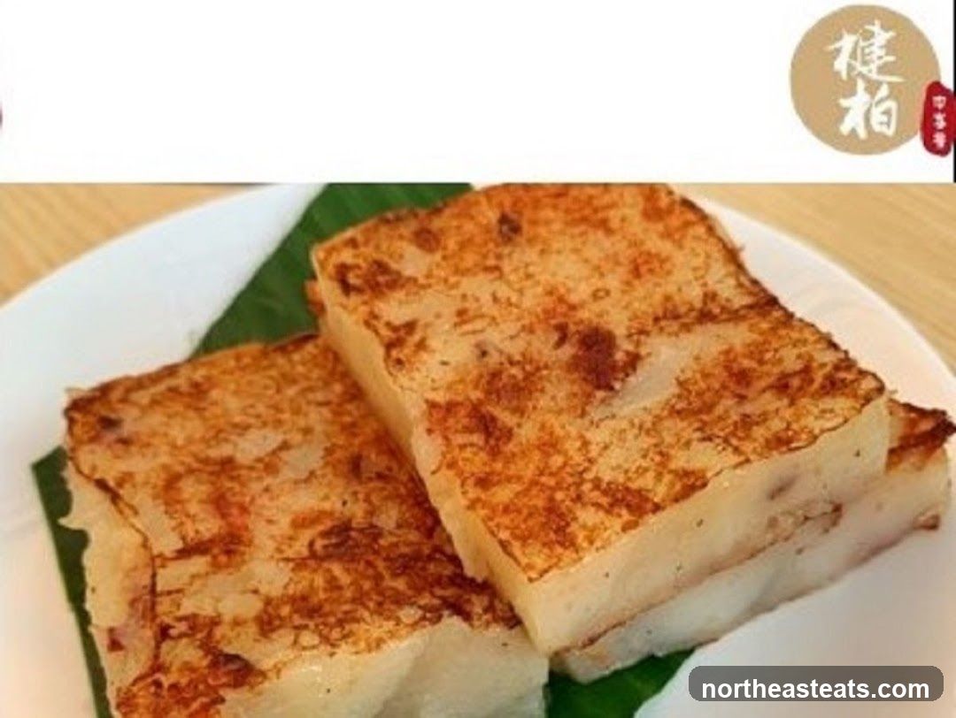Pan-fried Turnip Cake