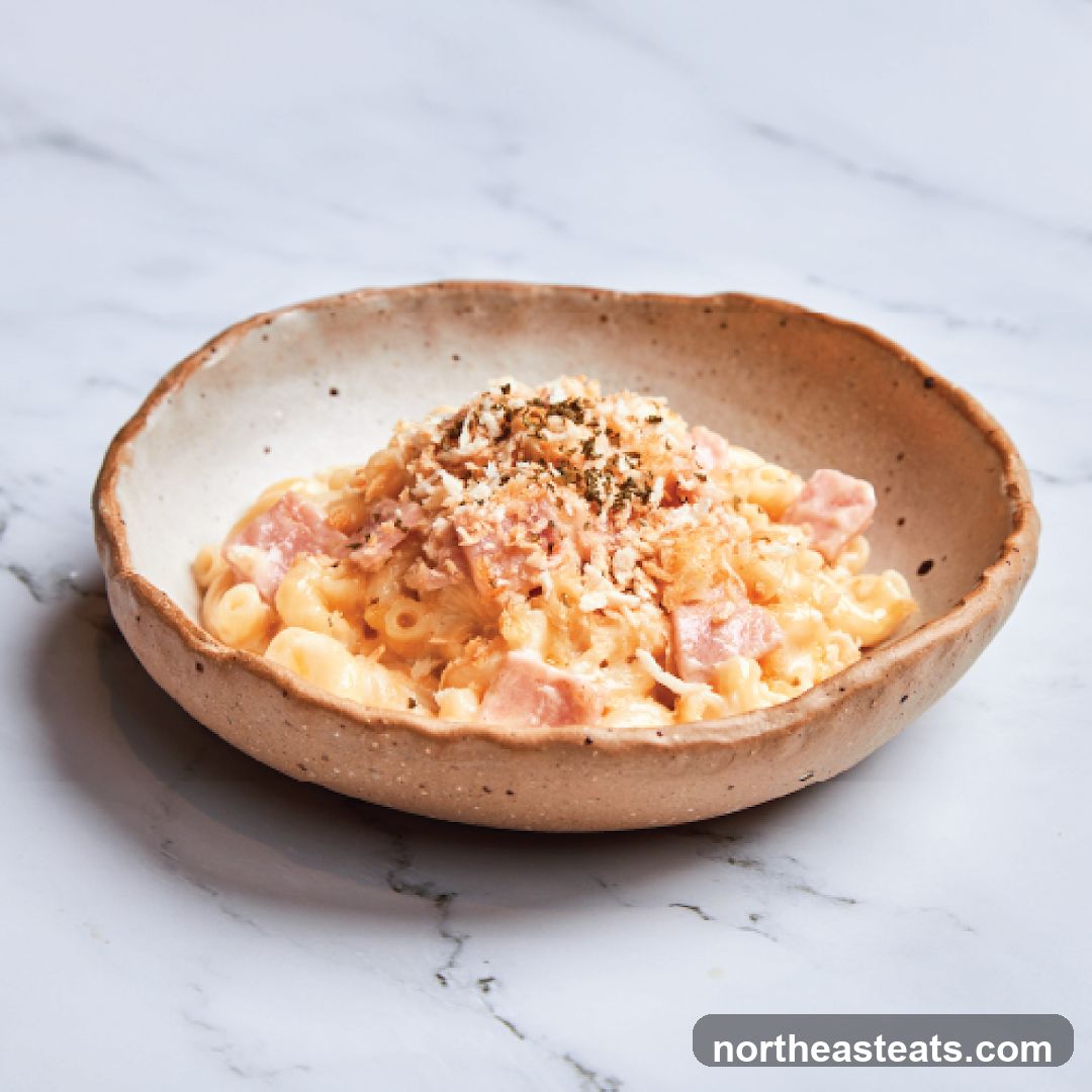 Macaroni and Cheese with Ham