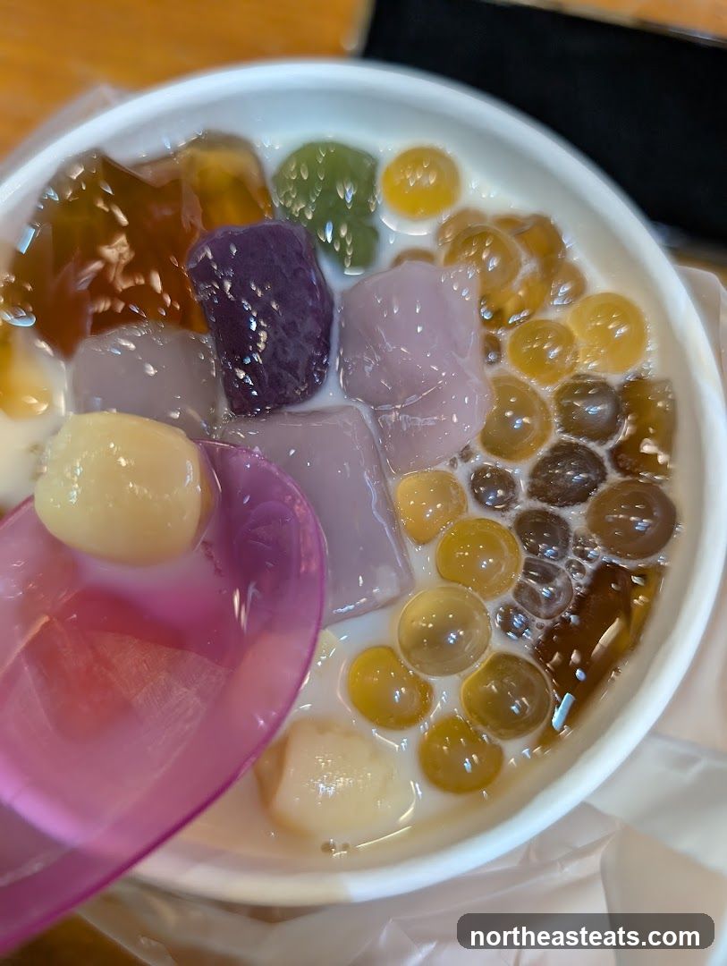 Dessert Bowl with Tapioca and Jelly