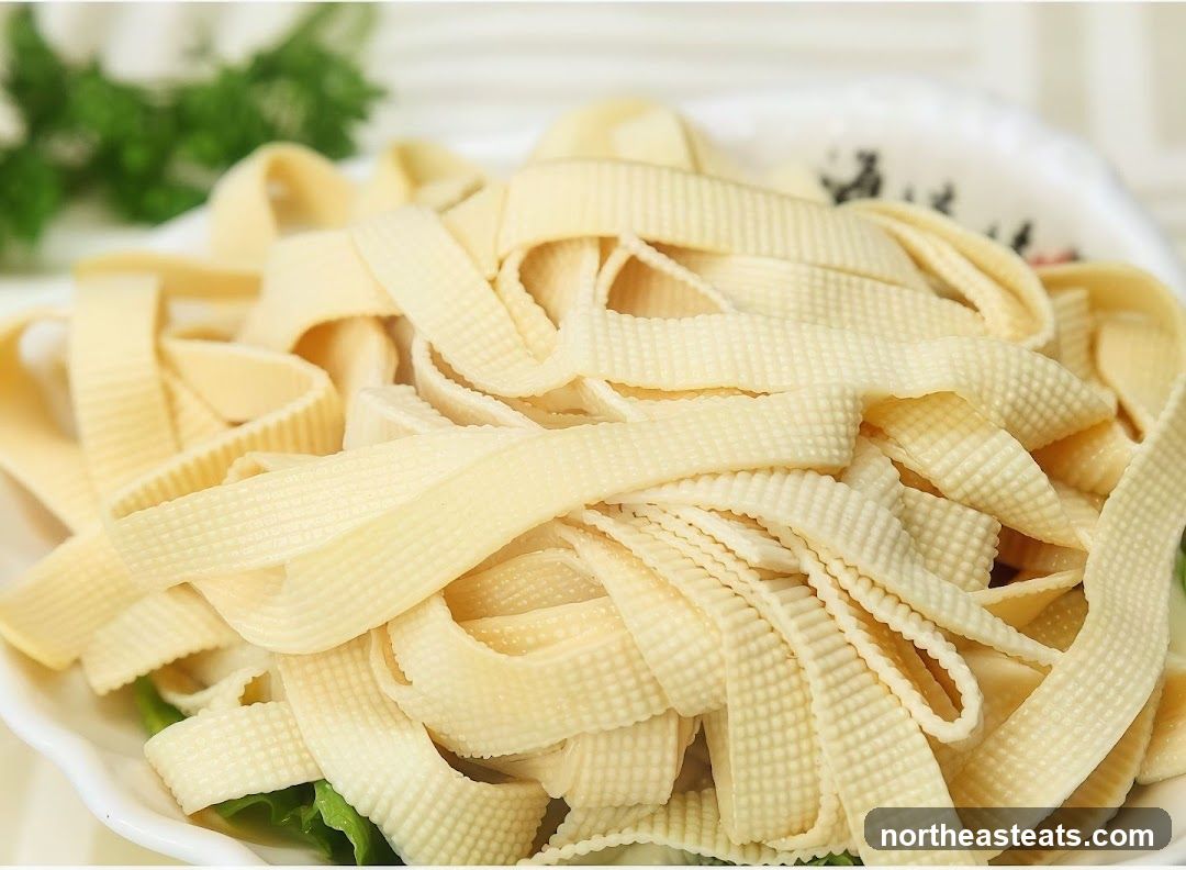 Tofu Skin Noodles
