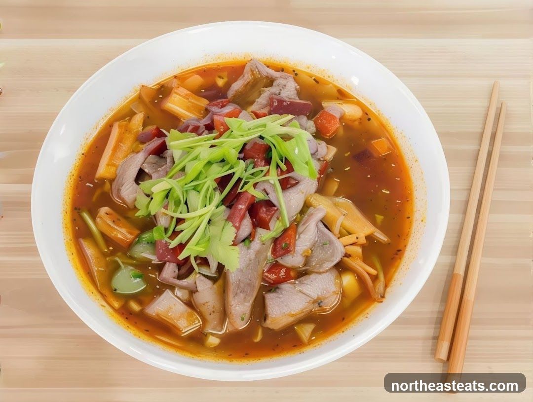 Spicy Noodle Soup