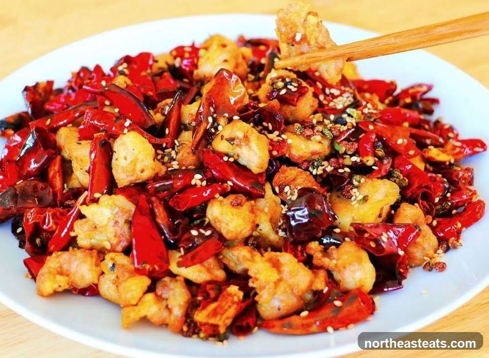 Spicy Fried Chicken with Dried Chilies