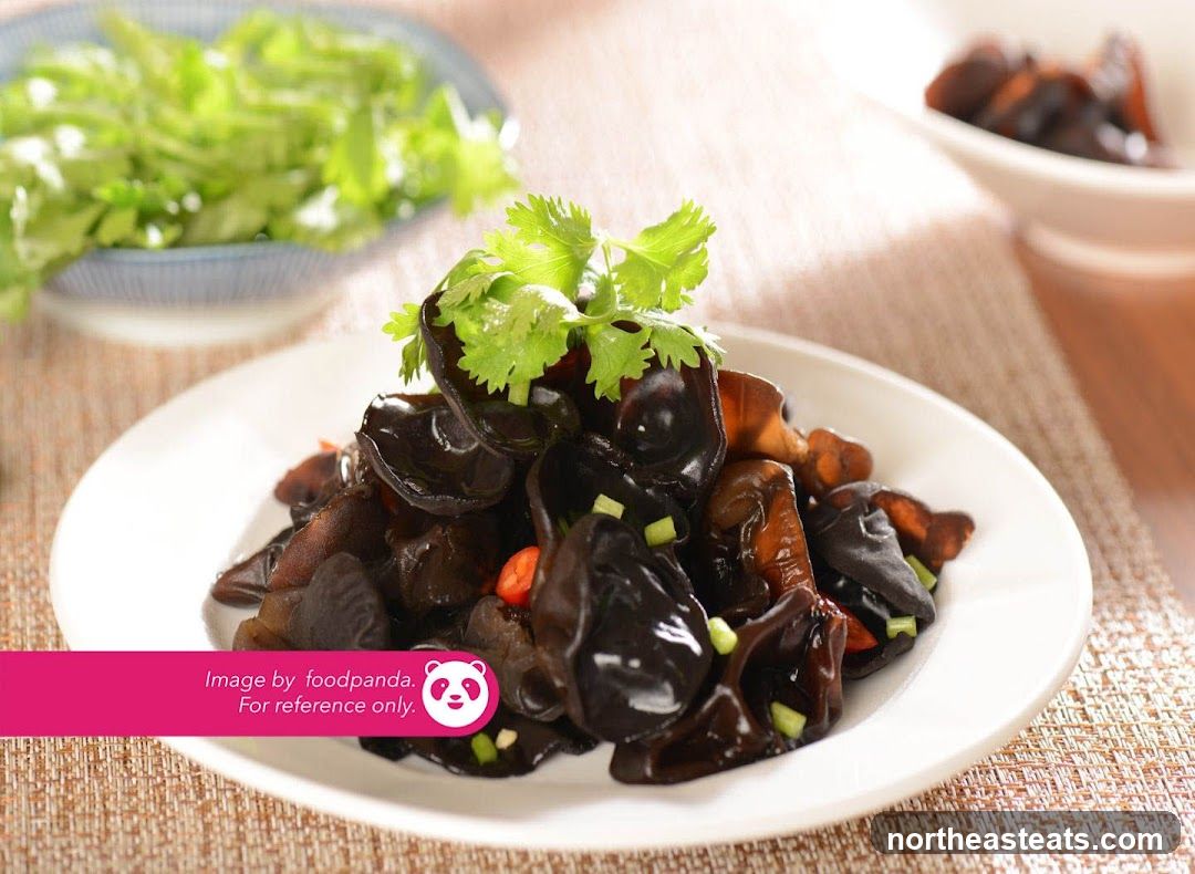Wood Ear Mushroom Salad