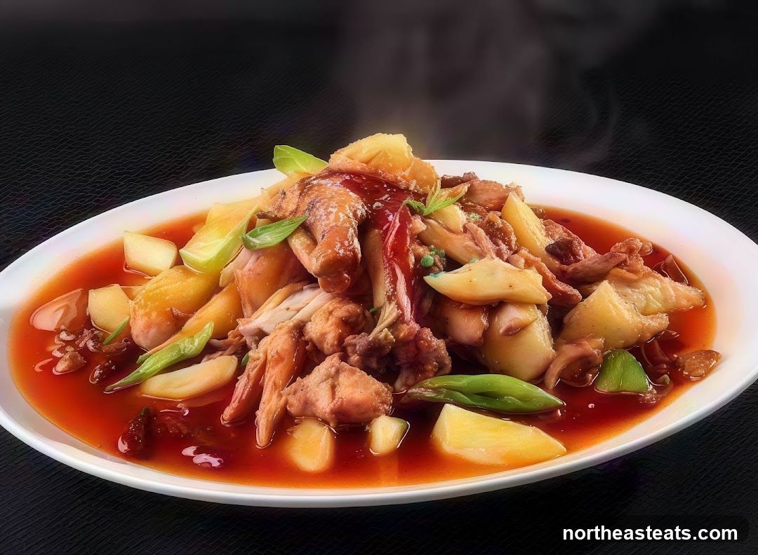 Spicy Chicken and Potato Dish