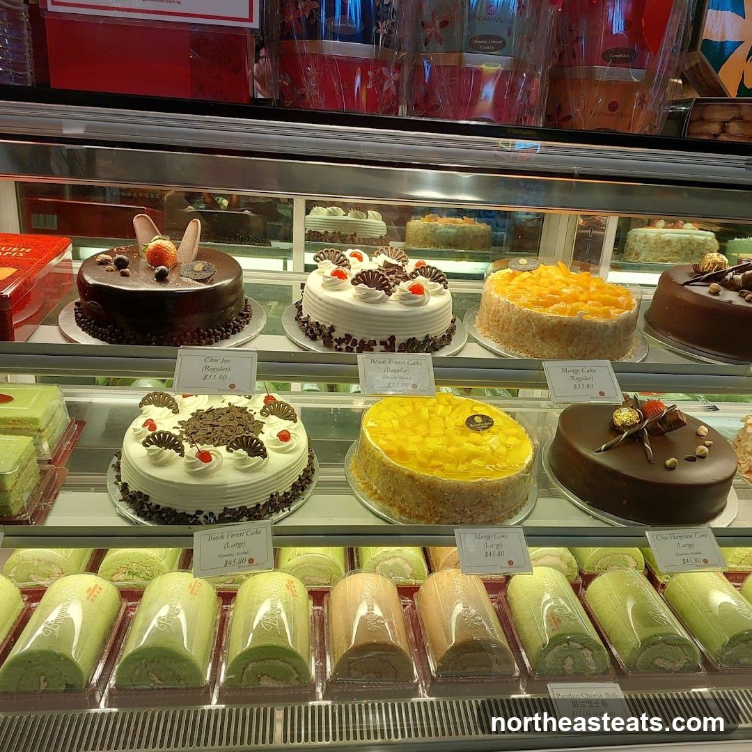 Cakes and Rolls Display