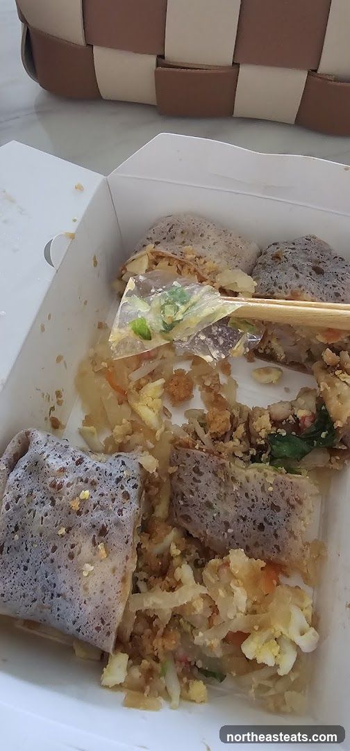 Spring Rolls in a Takeout Box