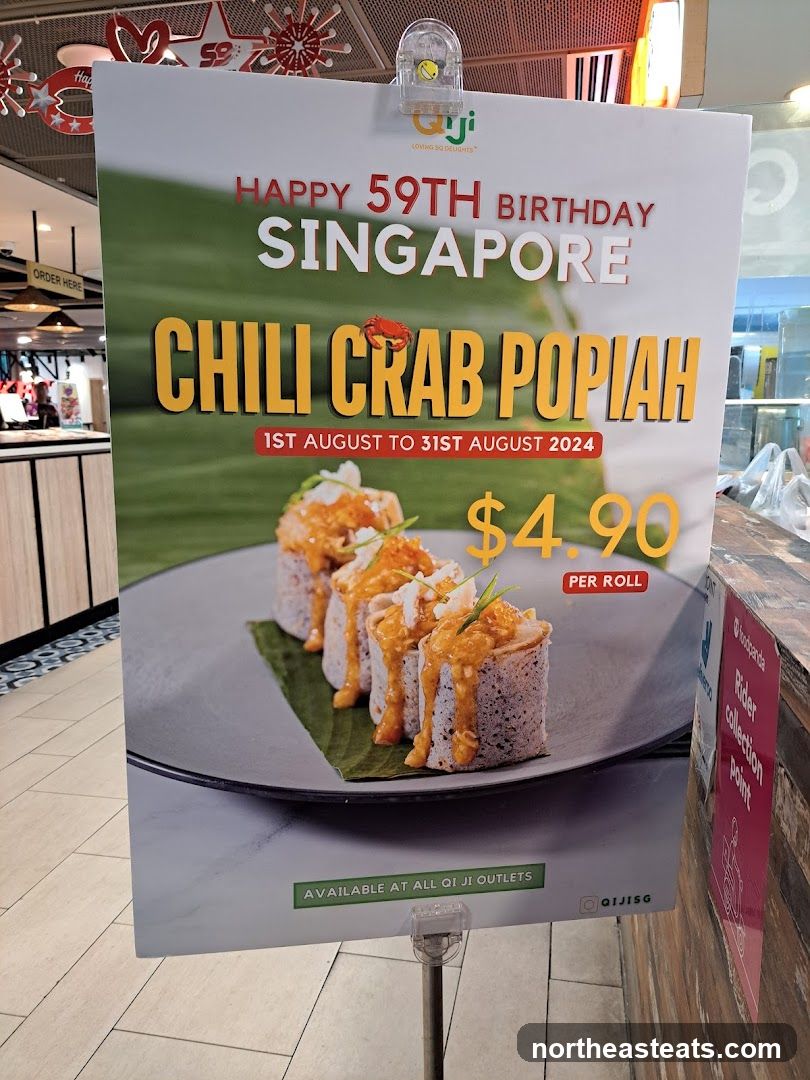 Chili Crab Popiah Promotion