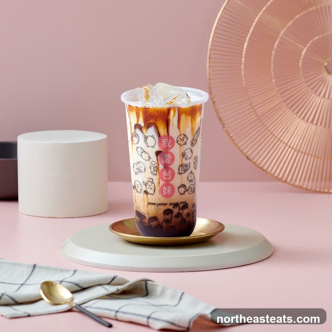 Brown Sugar Boba Milk Tea