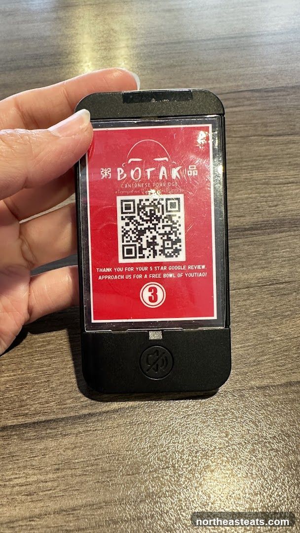 Restaurant QR Code and Review Incentive