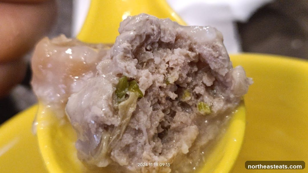 Close-up of a Meatball