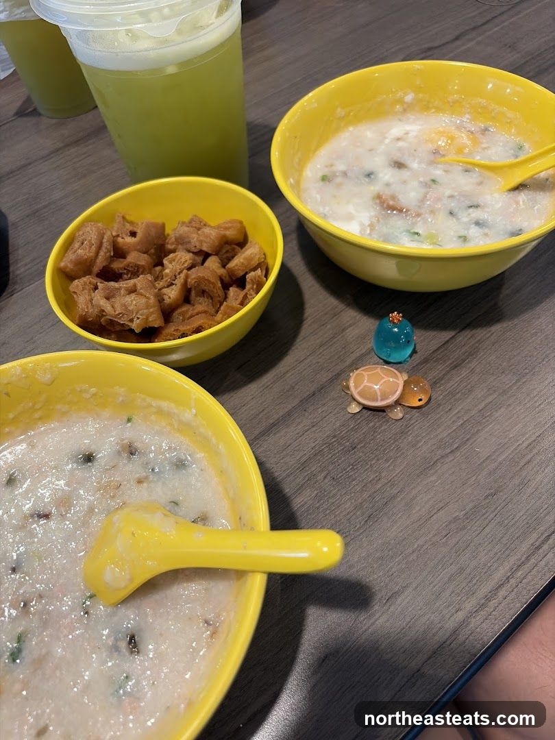 Congee and Drinks