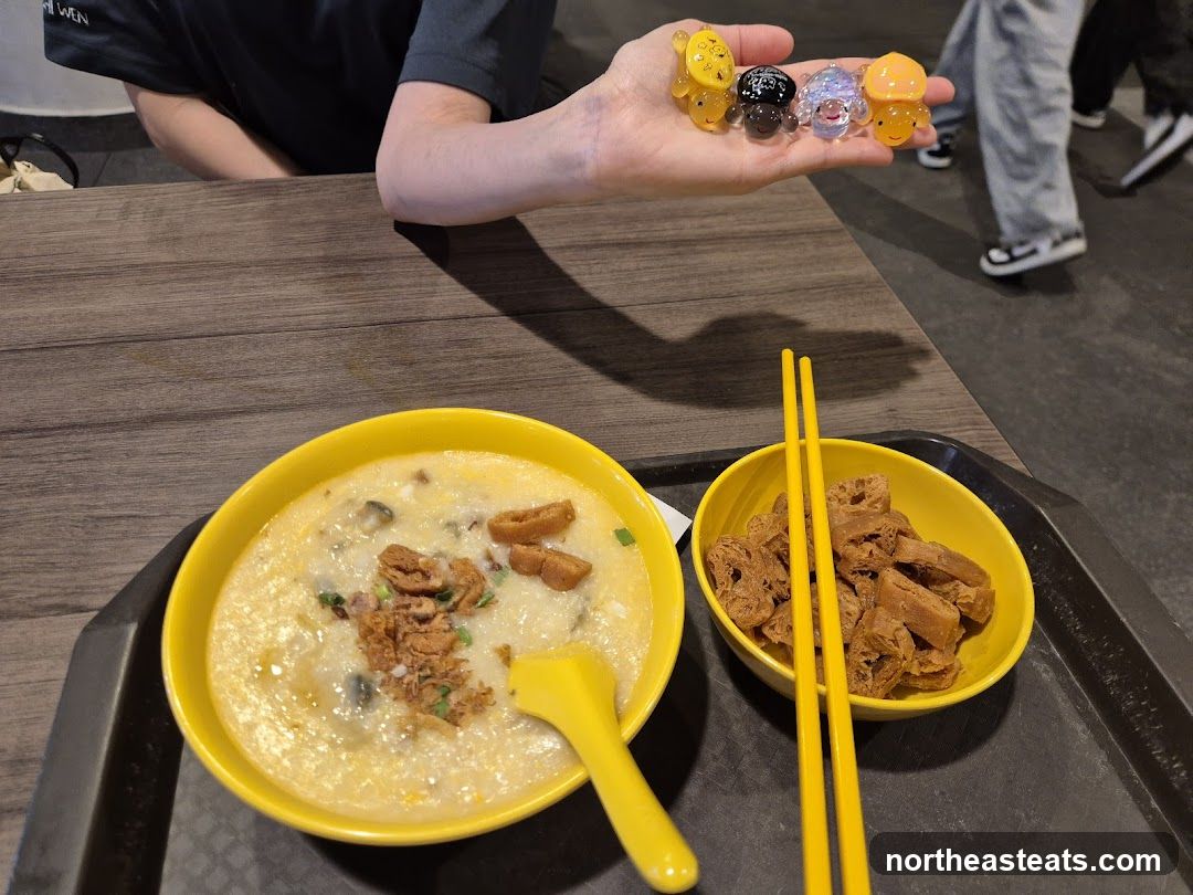 Congee with Fried Dough Sticks