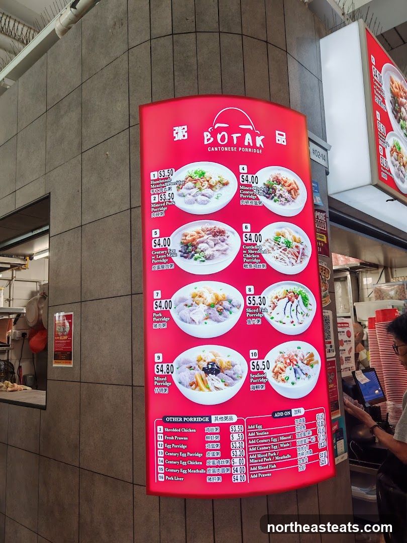 BOTAK CANTONESE PORRIDGE