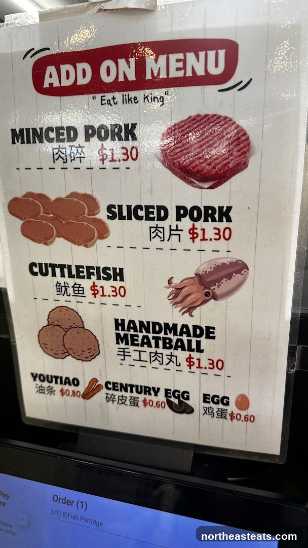 Add On Menu